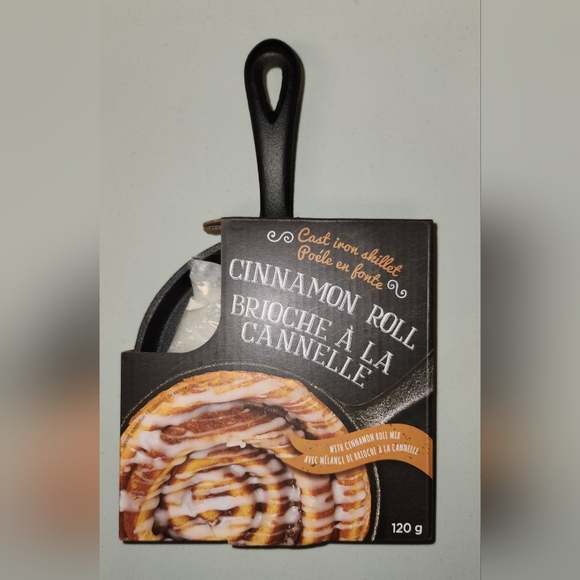 Cast Iron Skillet with Cinnamon Roll Mix - Picture 1 of 3